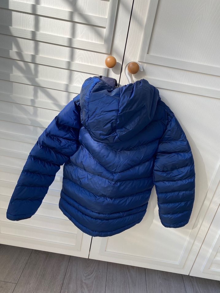 Erkek Çocuk Lacivert Kapüşonlu Mont - Görsel 2