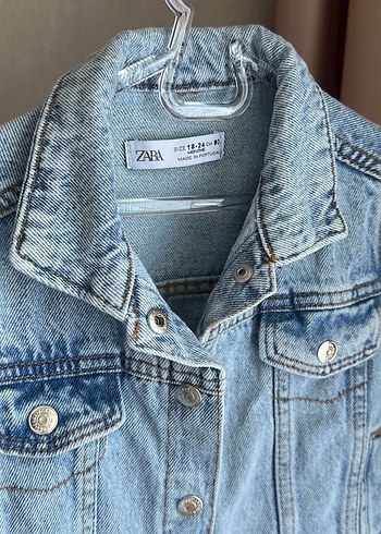 Erkek Çocuk Pastel Mavi Denim Ceket - Görsel 2