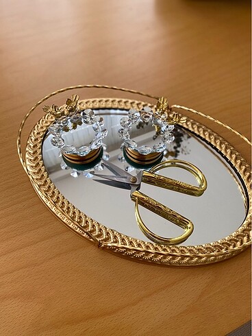 Söz nişan yüzük tutma tepsisi - Görsel 6