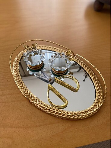 Söz nişan yüzük tutma tepsisi - Görsel 7