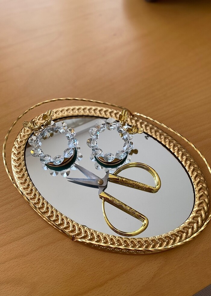 Söz nişan yüzük tutma tepsisi - Görsel 4