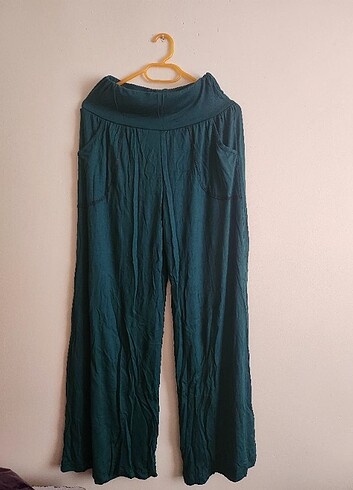 Bol pamuklu pantalon