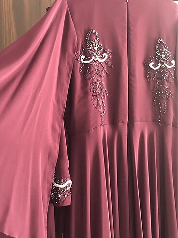 Tesettür abiye elbise - Görsel 8