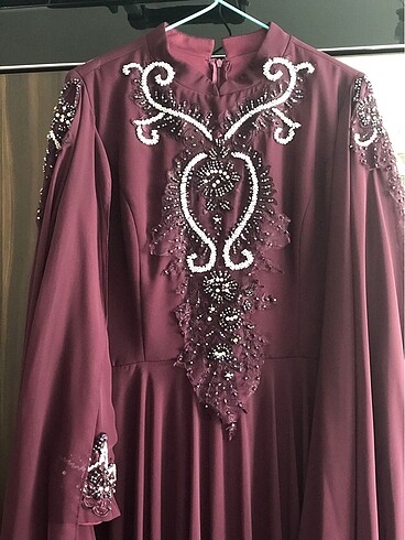 Tesettür abiye elbise - Görsel 9