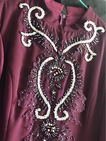 Tesettür abiye elbise - Görsel 10