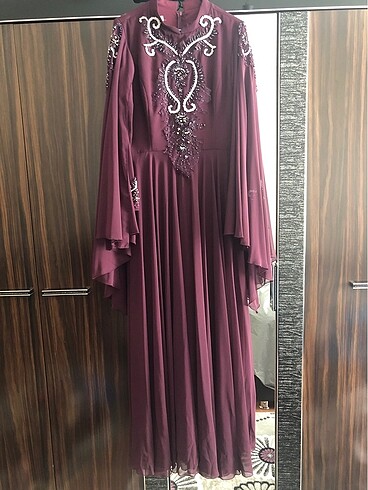 Tesettür abiye elbise - Görsel 15