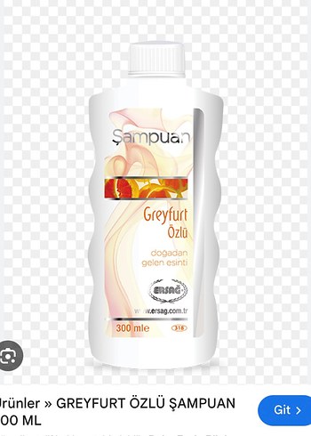 Greyfurt Özlü Şampuan 300 ml
