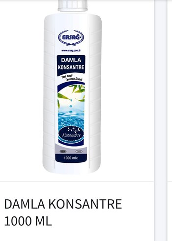 Ersan Damla Konsantre Şampuan 1000 ml