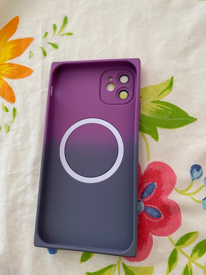 İphone11 Parlak Mor ve Koyu Pop Kültür Telefon Kılıfı - Görsel 2