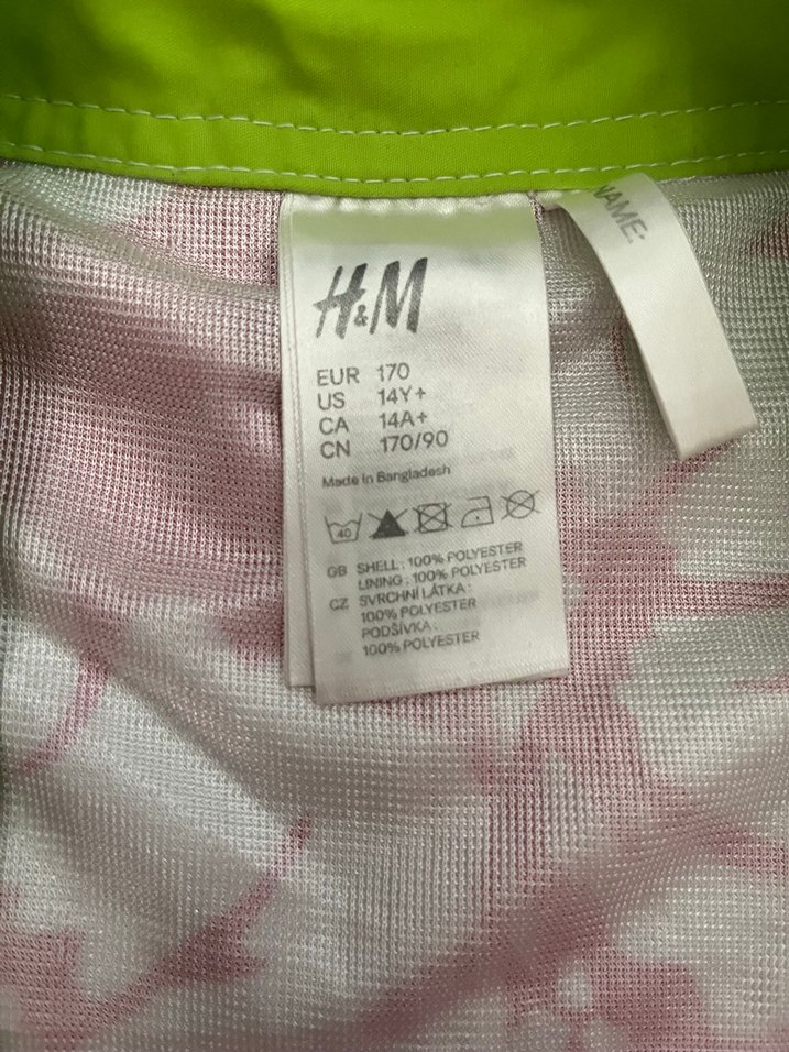 Pembe Çiçek Desenli Erkek  Mayo - Görsel 3