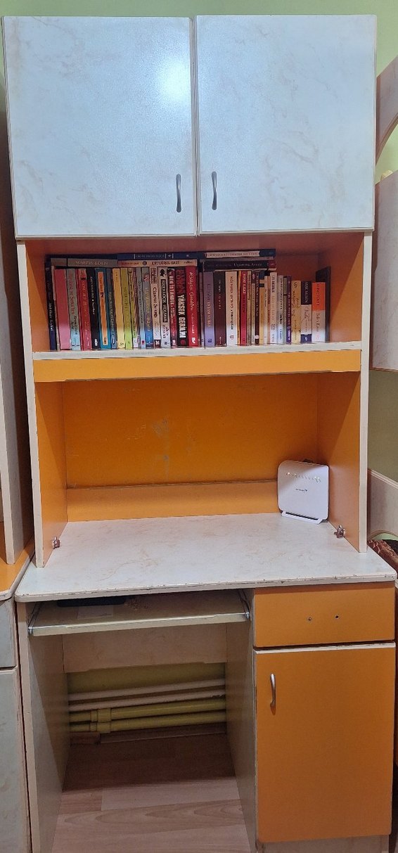 Turuncu Çocuk Raf Ünitesi - Görsel 2