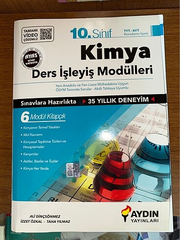 aydın 10. sınıf kimya ders işleyiş modülleri