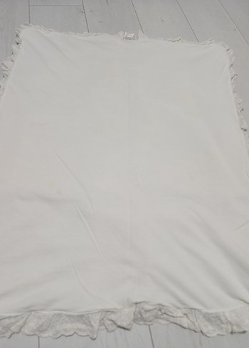 Aziz Bebe Nakış Detaylı Mavi Keten Bebek Uyku Seti - Görsel 8