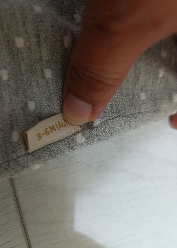 3 Ay Beden pembe Renk Dantel Detaylı Nakışlı Bebek Kız Kıyafet Seti