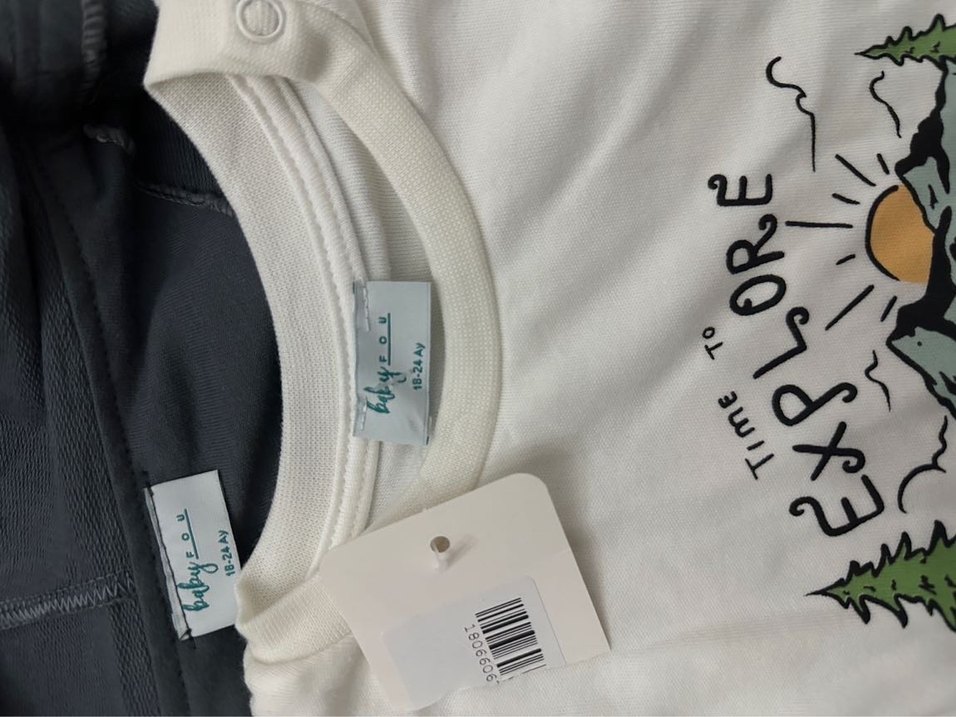 3 lü erkek bebek takım - Görsel 3