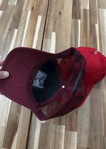 Koyu Kırmızı Erkek Spor Şapkalar - Görsel 2