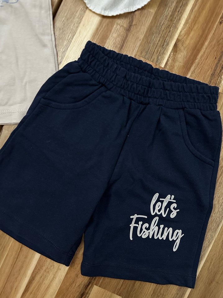 Düğmeli, Baskılı Erkek Çocuk Tişörtü - Görsel 3