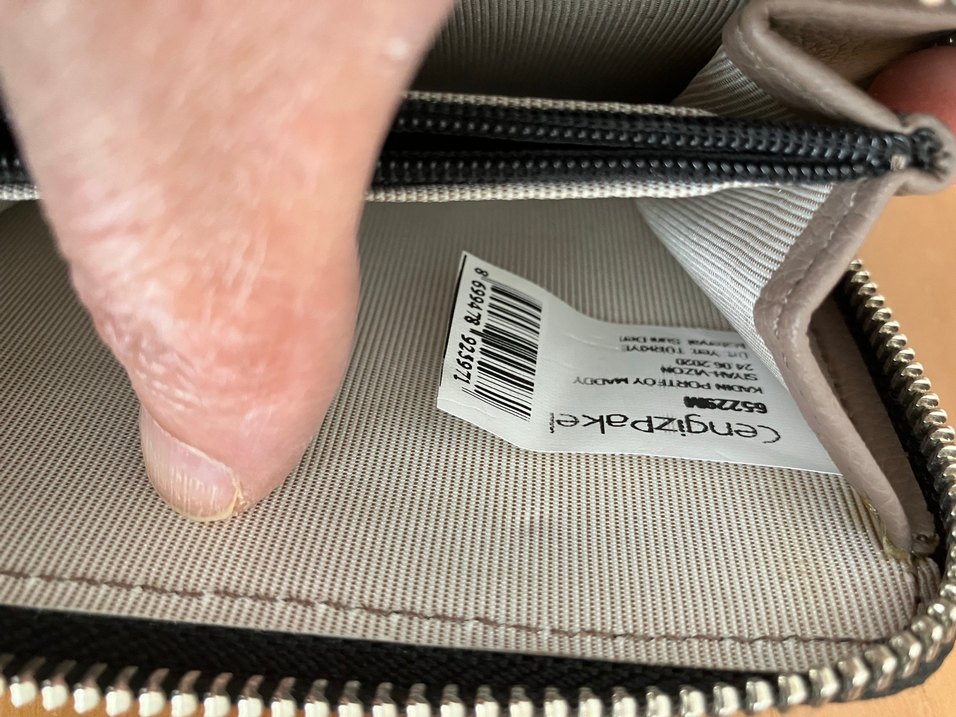 Cengiz Pakel küçük boy bayan cüzdanı - Görsel 3