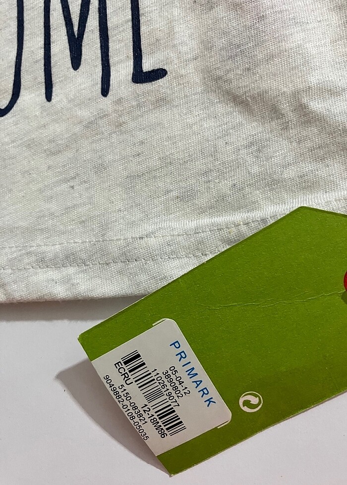 Bebek tişörtü 12 - 18 ay - Görsel 2