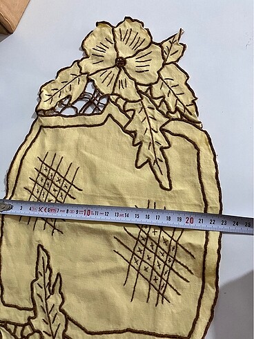 Antika delik işi Sehpa örtüsü - Görsel 5