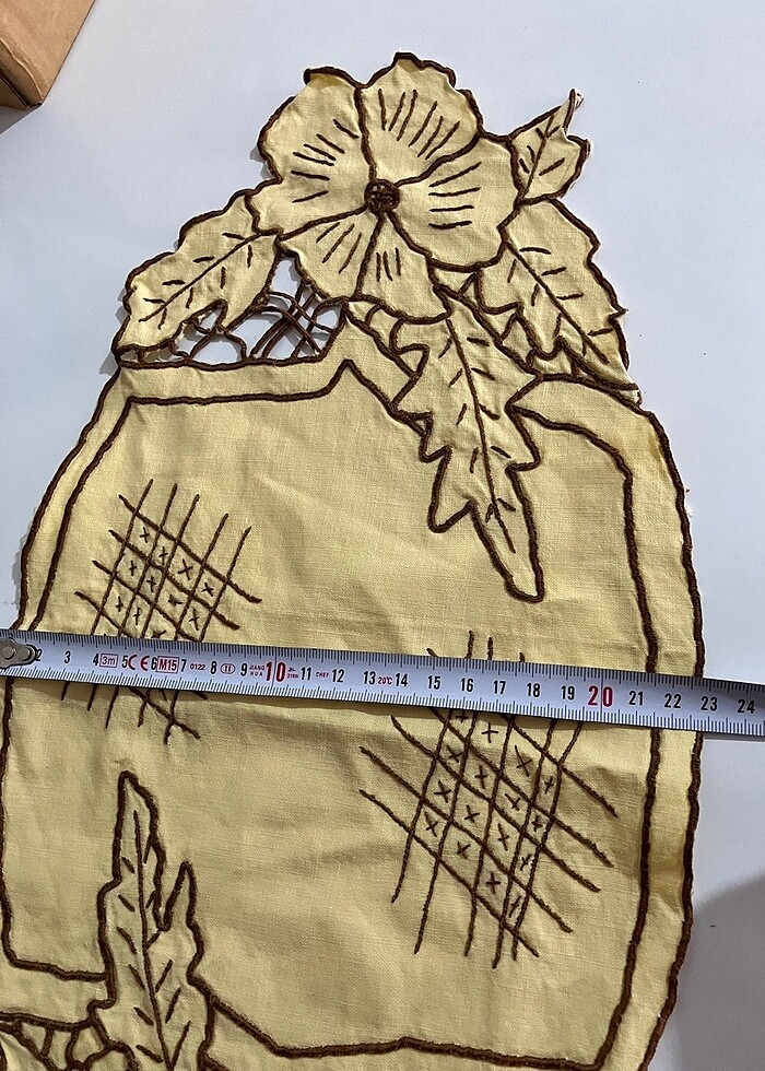 Antika delik işi Sehpa örtüsü - Görsel 5