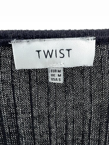 m Beden siyah Renk Twist Kazak / Triko %70 İndirimli.