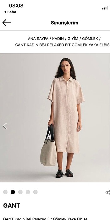 Gant elbise
