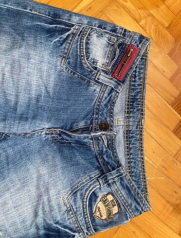 Bershka vintage düşük bel kot pantolon
