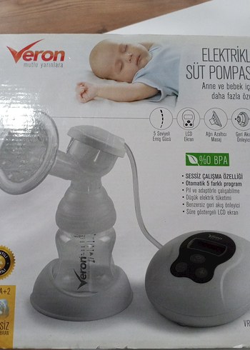 Elektrikli Süt Pompası VRN-401, Sessiz Çalışma - Görsel 2