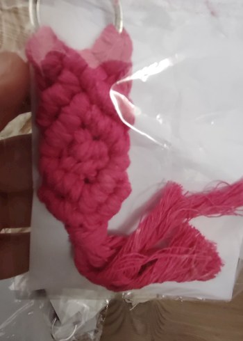 Bohem Tarz Makrome Anahtarlık 40 adet - Görsel 5