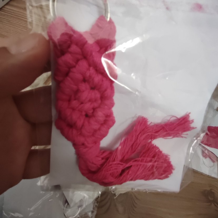 Bohem Tarz Makrome Anahtarlık 40 adet - Görsel 5