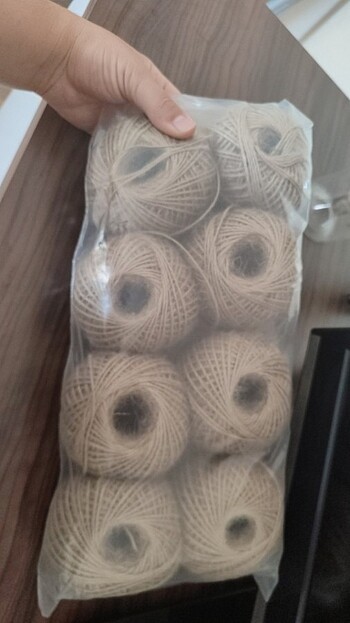 8 adet jüt ip 200 Lira