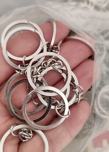 50 adet Anahtarlık Aparatı-Anahtarlık Halkası 
