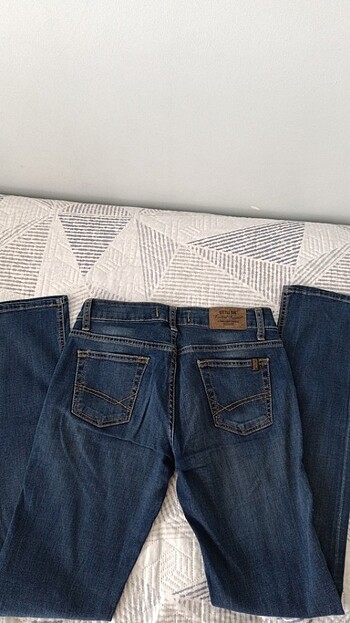28 Beden lacivert Renk Little big kot pantolon