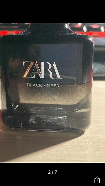 Zara Zara black amber