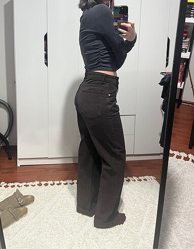 36 Beden Zara acı kahve jean