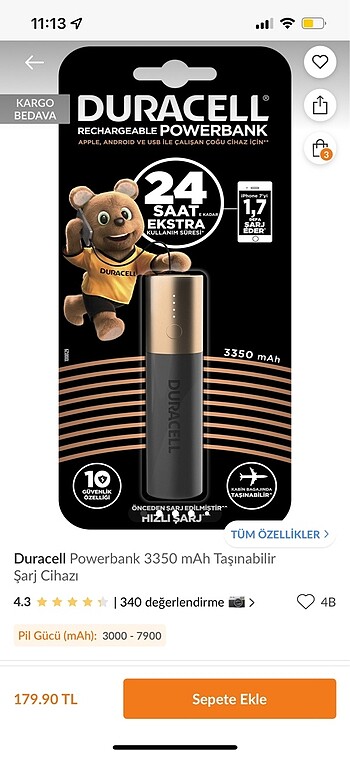 Duracell Powerbank