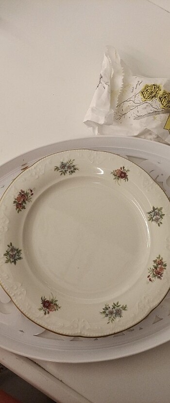 Vintage servis tabağı