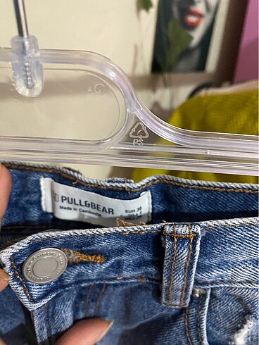 H&M kot şort mini