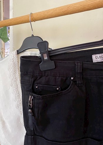 Siyah Mini şort - Görsel 2