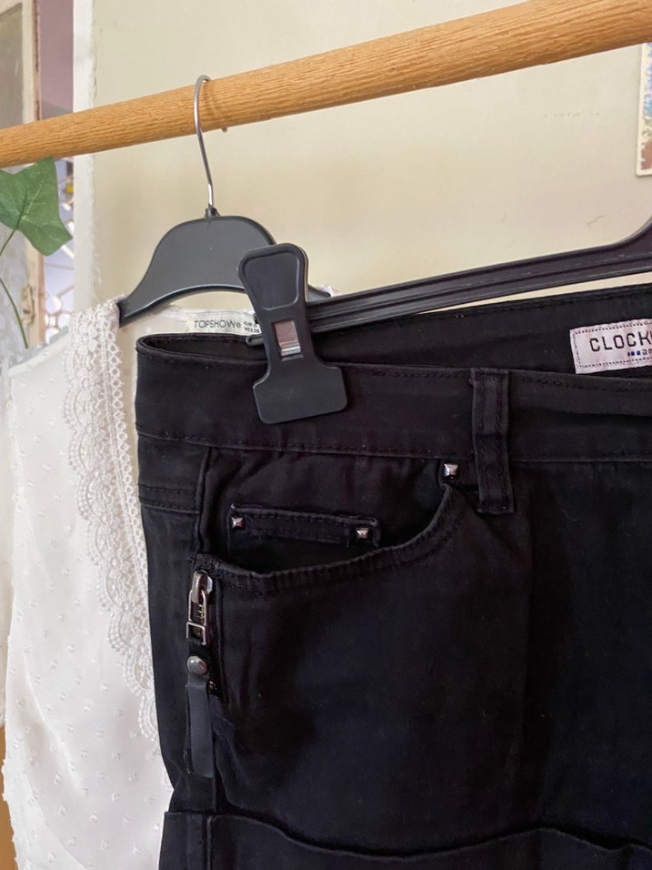 Siyah Mini şort - Görsel 2