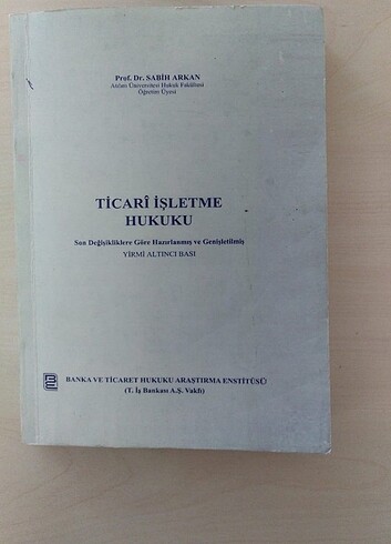 Ticaret hukuku 