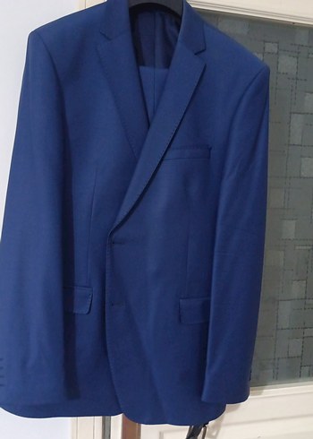 Lacivert Erkek Ofis Takım Elbise - Görsel 4