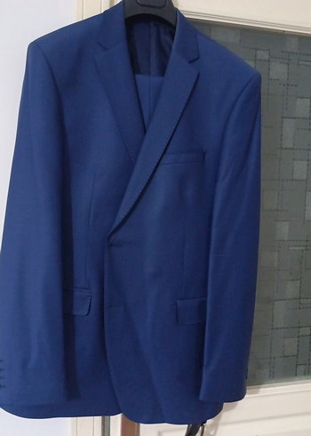 Lacivert Erkek Ofis Takım Elbise - Görsel 2