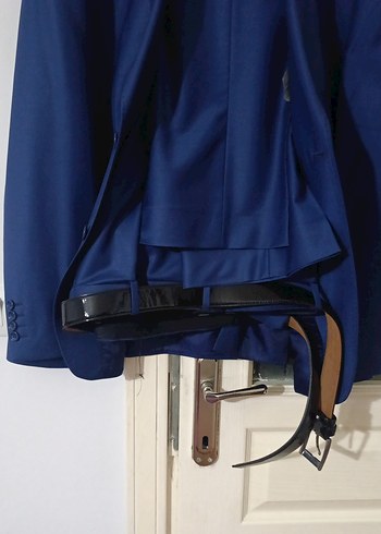 Lacivert Erkek Ofis Takım Elbise - Görsel 5