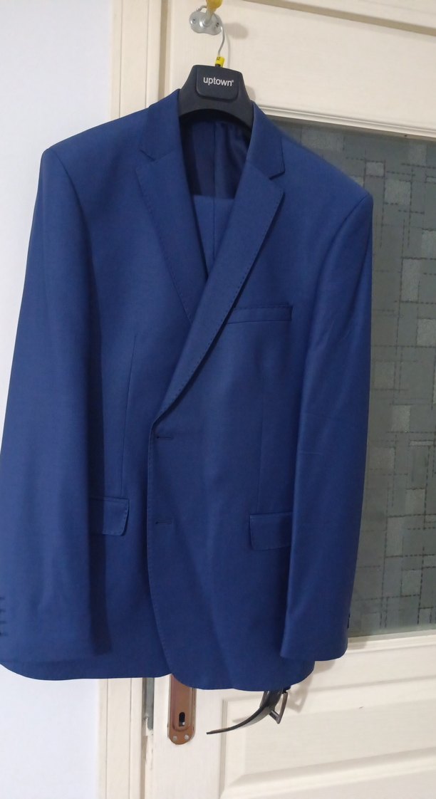 Lacivert Erkek Ofis Takım Elbise - Görsel 3