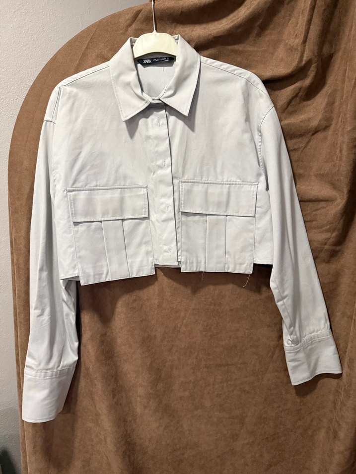 Uzun Kollu Kadın Gömlek - Görsel 2