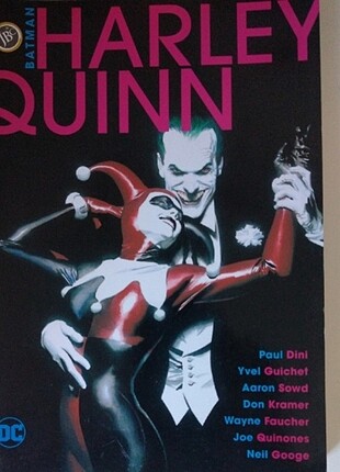 DC Batman Harley Quinn Çizgi Roman 