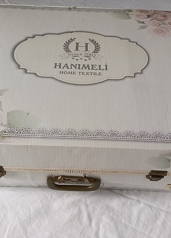 Hanımeli dantelli battaniye takımı  - Görsel 7