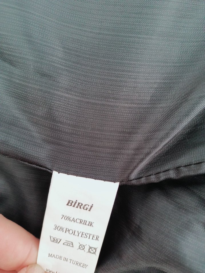 Düğmeli Uzun Trençkot - Görsel 5